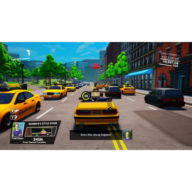 Nintendo Switch Game - Taxi Chaos (Code in a Box) - Walmart.com