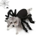 thumbnail image 4 of Happydeer Pet Spider Costume Halloween Furry Giant Simulation Spider Apparel for Cats Small Medium Dogs Pet Halloween Party Cosplay Dress Up Accessory (Black, Small), 4 of 13