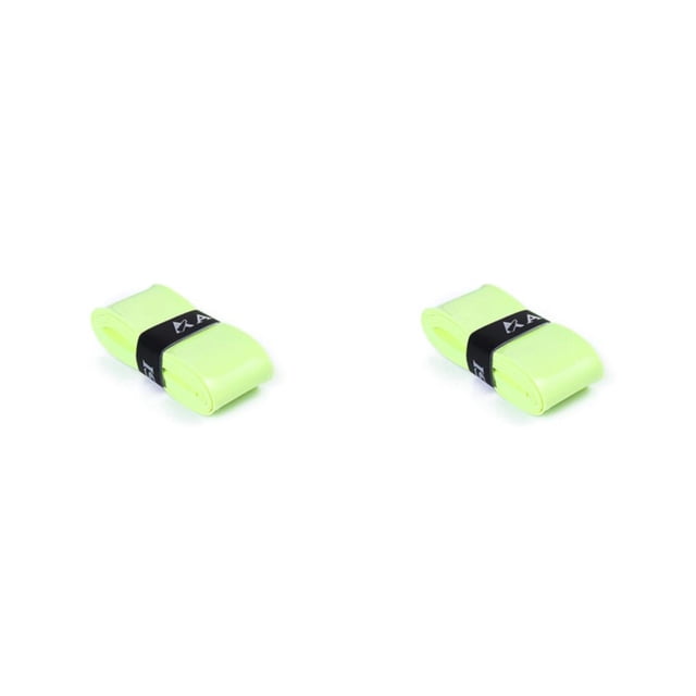 Banda para el sudor Greeniant PU antideslizante verde fluorescente 2Conjunto