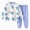 H164-Light Blue, variant on TOWED22 Little Boys Pajamas 2 Pieces Long Set Cotton Sleepwear Kids Excavator Pjs Toddler Winter Clothes 6-12 Months 12-24 Months 2t 3t 4t 5t 6t 7t 8t 9t Children,Light Blue,6-12 M
