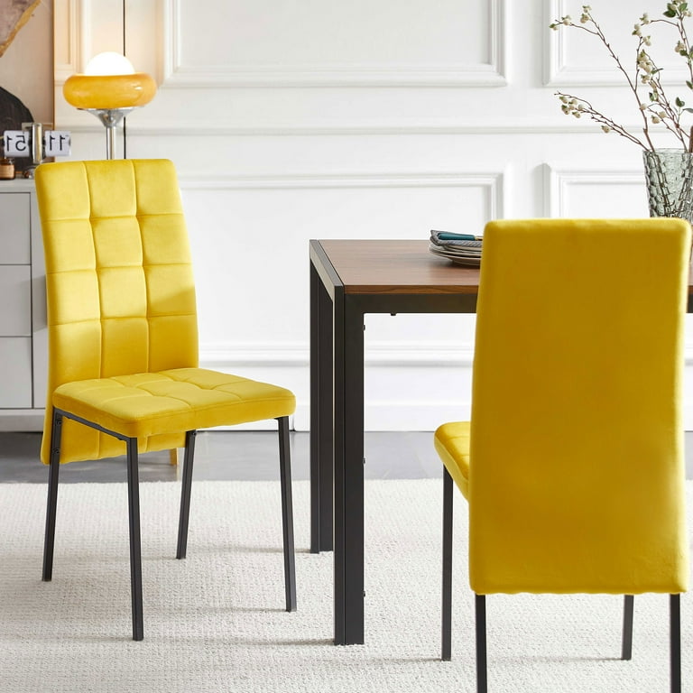 Yellow chairs from walmart sale