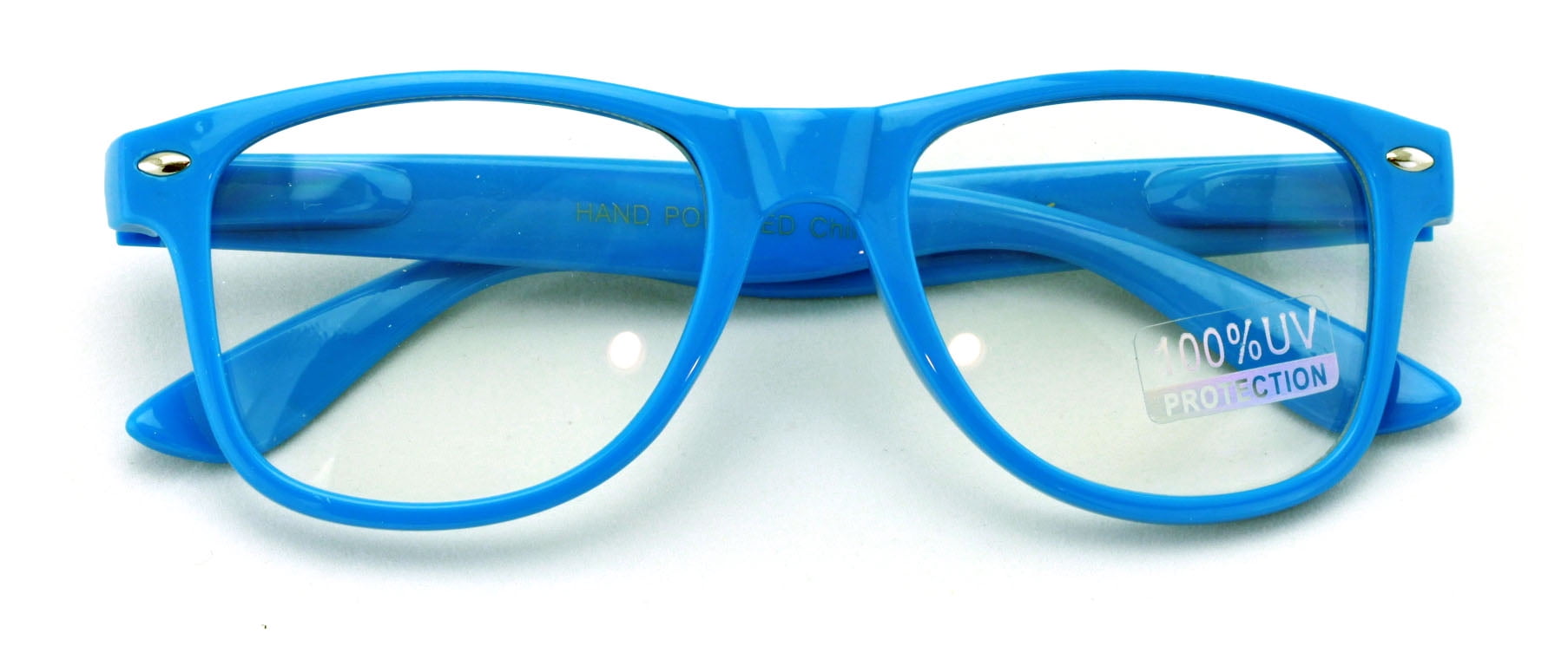 Geek Fake Nerd Eyeglasses for Costume COASION Kids Clear Glasses for Little Girls Boys Age 4-12 