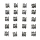thumbnail image 1 of Paquete de 20 retenedores de línea de con ojales para cabeza de recortadora para 25-2 252 302 40-2 402 404 Series shamjiam manga del ojal del cabezal de corte, 1 of 6