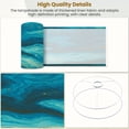 thumbnail image 4 of Lampshades 2 Pack Marble abstract acrylic Blue marbling artwork texture Agate Gold 13"x13"x10" Light Shade for Table Lamps Floor Lamps Drum Lamp Shades Lampshade Replacement Easy Assembly, 4 of 8