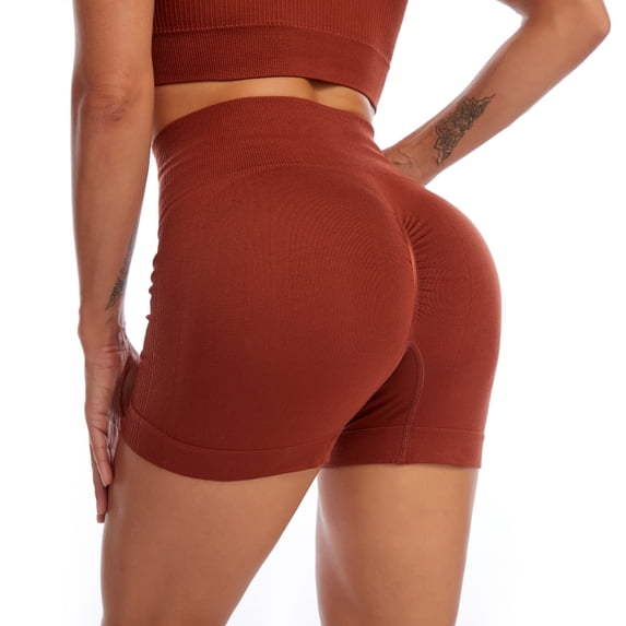 Scrunch Butt Lifting Leggings for Women High Waisted Workout Gym Smile Contour Seamless Leggings Yoga Pants Tights