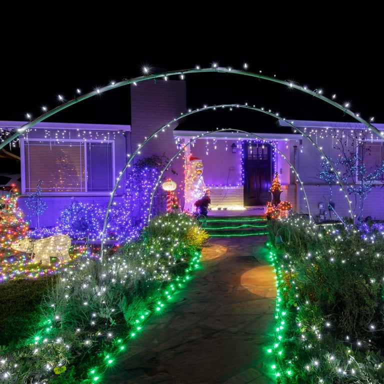 Solar xmas lights outdoor deals