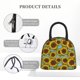 thumbnail image 4 of Balery Sunflowers Bolsa de Almuerzo para Mujeres, Caja de Almuerzo, Bolsa de Almuerzo Pequeña Impermeable, Tote de Almuerzo Reutilizable con Gran Capacidad, 4 of 6