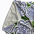 thumbnail image 2 of Simply Daisy 60" x 80" Flower Power Fleece Throw Blanket, Blue, 2 of 4