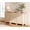 Light Oak, variant on WAMPAT 3-in-1 Wood Dresser with 3 Drawers and 3 Cabinets for Bedroom, Modern Chest of Drawers, 71" Wide, Oak Brown&Dark Gray