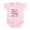 Petal Pink, variant on CafePress - Saw It, Liked It, Told Papaw, Got It! Body Suit - Baby Light Bodysuit, Size Newborn - 24 Months