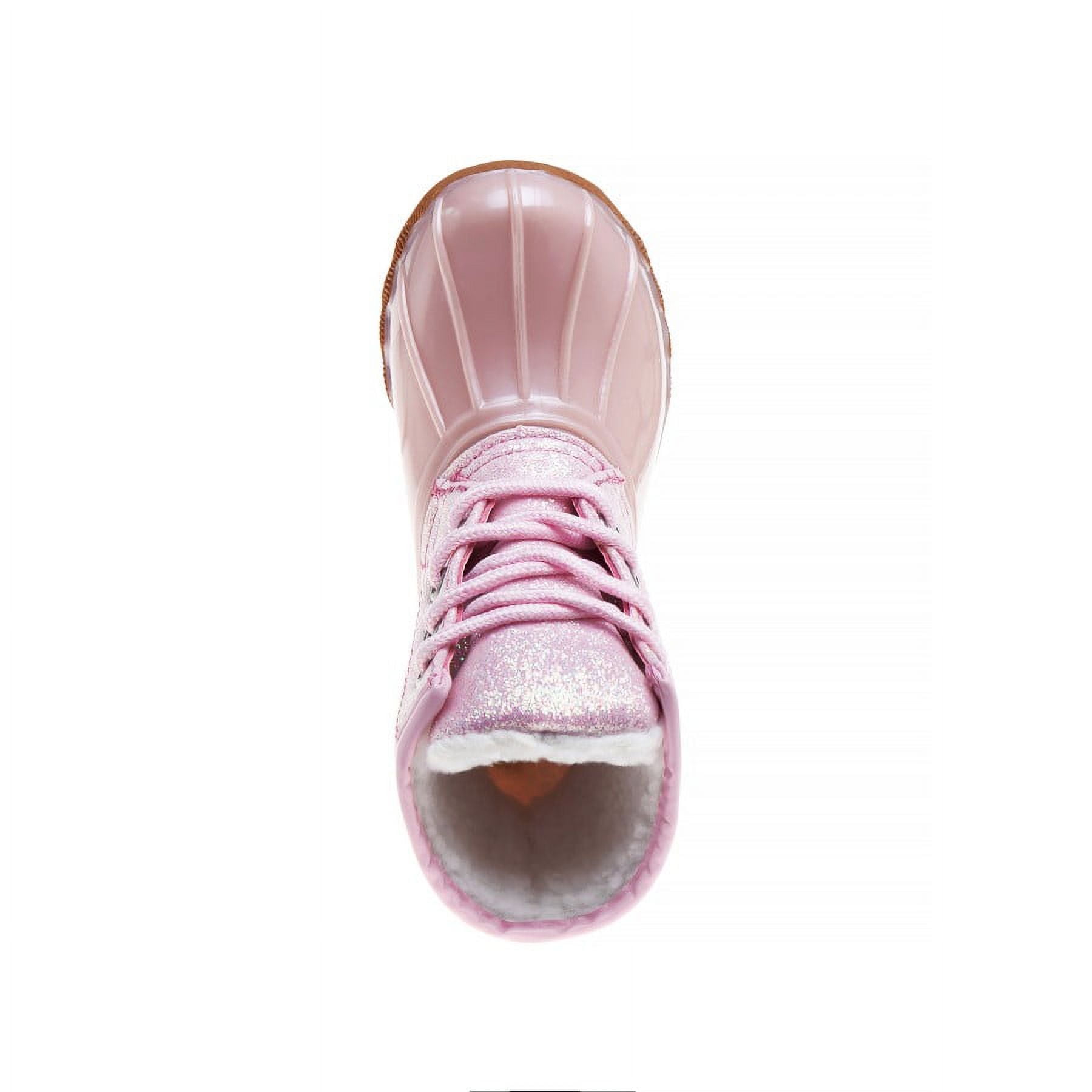 Josmo Toddler Duck Boots, Pinkglitter, 5