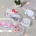 thumbnail image 2 of Hello Kittys Sanrios Anime Kawaii Cartoon Kuromi Cinnamoroll My Melody bolsa de almacenamiento, embalaje portátil, bolsa Ziplock ordenada, 10 & 20 piezas, 2 of 4