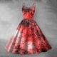 thumbnail image 1 of WILLBEST Fondos para Vestidos Mujer Moda Mujer Retro Divertido Estampado Tirantes Casual Vestido con Tirantes Chica, 1 of 3