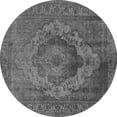 thumbnail image 1 of Ahgly Company Indoor Round Oriental Gray Industrial Area Rugs, 8' Round, 1 of 4