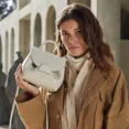 thumbnail image 5 of 2024 French Shoulder Bag Litchi Pattern Handbag Women's Backpack Crossbody Bag Women Niche Single Shoulder Bag Christmas Gift, 5 of 5
