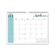 thumbnail image 2 of Calendario de pared 2025, 28 x 21 cm, vertical, 18 meses (enero de 2025 - junio de 2026), planificador mensual colgante con espiral para organizar la escuela, el hogar y la oficina., 2 of 6