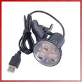 thumbnail image 3 of USB 3 LED Clamping Clip Light Bulb Lamp for Desktop Notebook PC Laptop Reading, 3 of 4