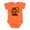 Orange, variant on I Wear Orange for My Mama Leukemia Awareness Boys or Girls Baby Bodysuit