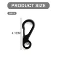 thumbnail image 2 of Durable Zinc Alloy Carabiners 20 Pieces Keyring Clips, 2 of 5