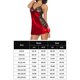 thumbnail image 4 of Camisón Con Tirantes Camisón de encaje para mujer, lencería sexy encantadora para fiesta en discoteca (rojo 5XL) Cgtredaw Para estrenar, 4 of 6