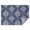 Blue and White, variant on Blue Geometric Flower Diamond Pattern Rectangle Tablecloth 60"x84",Waterproof Polyester Rectangle Table Cloth, Wipeable Spillproof Polyester Tablecloth for Dining, Camping, Indoor and Outdoor