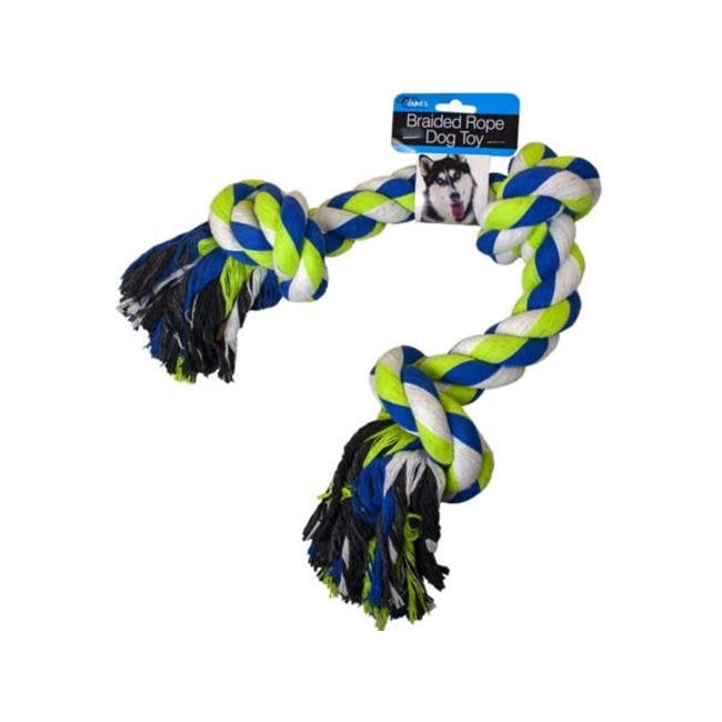 braided rope dog toy