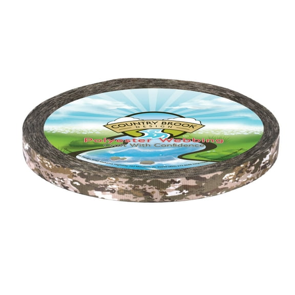 Country Brook Design® Desert Viper Camo Lite Tape (1/2 Inch, 10 Yards)