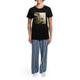 thumbnail image 4 of CafePress - Vintage Farm Truck Pajamas - Women's Short Sleeve Print T-Shirt and Pants Dark Cotton Pajama Set, 4 of 7