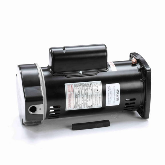 The Pool Supply Shop 2.20 HP Square Flange Threaded Shaft Horizontal Pool Pump Motor