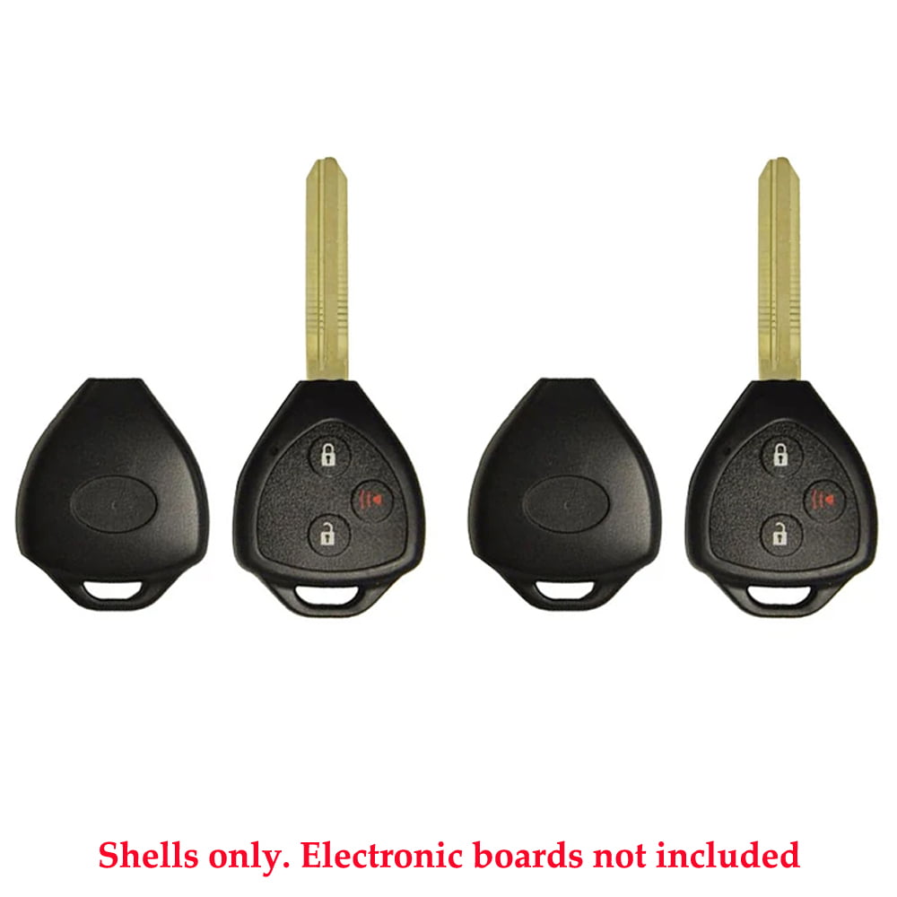 10 Pack Remote Control Key Case Shell 3B Compatible with SAAB WT47T 4 Track
