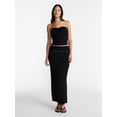 thumbnail image 2 of No Boundaries Ruched Tube Top, Women’s XXS-XXL, 2 of 5