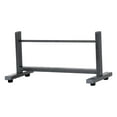 thumbnail image 2 of Tnarru Ribbon Organizer Iron Ribbon Storage Rack Ribbon Roll Holder for Flower Store Cake Shop Sewing Craft Room Jewelry Scarf Towel 1 Tier, 2 of 8