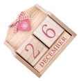 thumbnail image 4 of Wood Blocks Calendar Wooden Perpetual Date Desk Calendar Desktop Calendar, 4 of 7