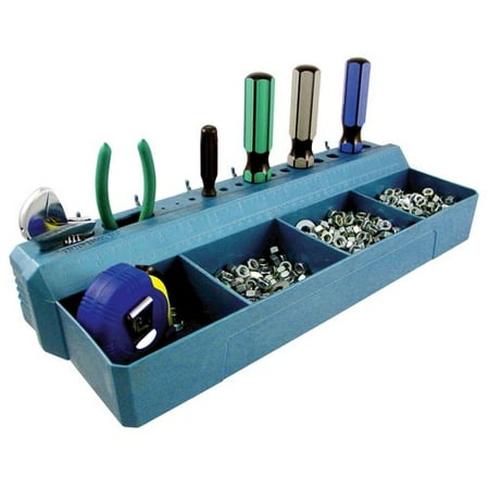Lehigh Group 4-Bin Pegboard Tool and Parts Tray