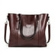 thumbnail image 2 of Bolso de mujer de moda de cuero suave, informal, bolso de hombro, bolso cruzado, bolso tipo cubo, 2 of 6