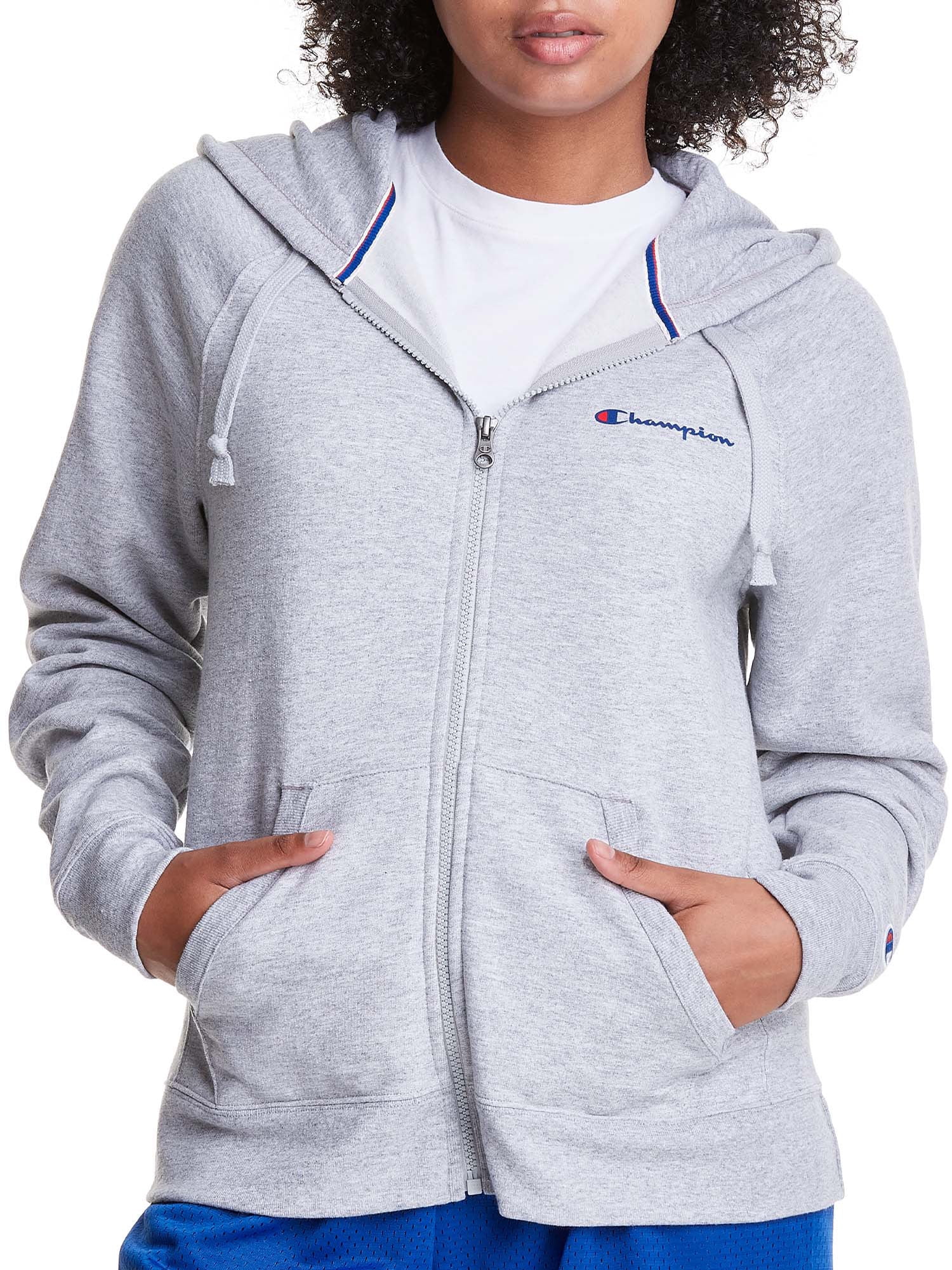 Champion women's powerblend zip hoodie hotsell
