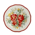 thumbnail image 5 of The Pioneer Woman Vintage Floral 12-Piece Dinnerware Set, Red, 5 of 6