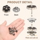 thumbnail image 3 of 10 Conjuntos de Botones de Perlas, Botones de Perlas de 11.5 mm Sin Coser, Broches Desmontables para Ropa, Abrigos, Blusas (Blanco), 3 of 7