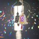 thumbnail image 4 of Atrapasueños Yuxing Adornos navideños Prisma arcoíris Multicolor, 4 of 5