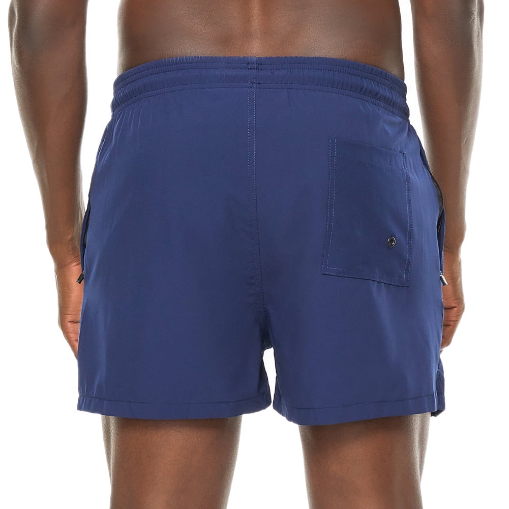 QPNGRP Mens 5 inch Beach Shorts Swim Trunks Stretch Running