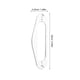 thumbnail image 2 of OUNONA Marco Para Pickup Humbucker Plata Ideal Para Guitarras Electricas, 2 of 8