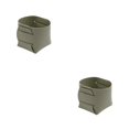 thumbnail image 4 of Bewildely DIY pen holder easy to desktop pen box storage handmade storage holder storage DIY leather office box Nordic ins verde claro 9*9*10 CM 2piezas, 4 of 6