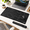 Black Topographic-36L x 20W inches, variant on 63"x31.5" Super Large Gaming Mouse Pad Hugeputer Desk Mat Black