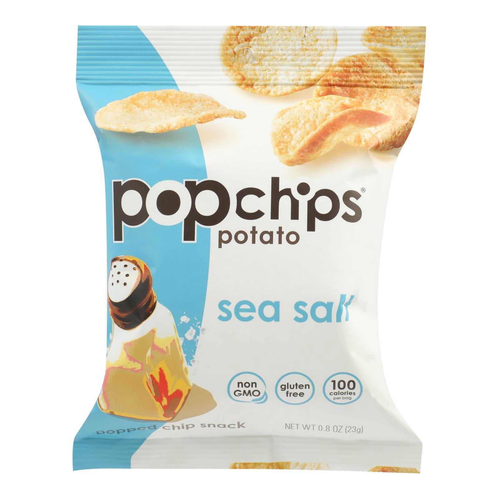 0.8 oz Bag Potato Chips - Sea Salt Flavor (24/Carton)
