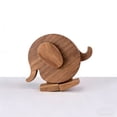thumbnail image 3 of Handmade Walking Wooden Animals Cute Play Toy, Safe Wooden Pull Along Toy For Toddlers, 3 of 6