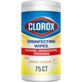 thumbnail image 3 of (6 pack) Clorox Bleach-Free Disinfecting and Cleaning Wipes, Crisp Lemon, 75 Count, 3 of 11