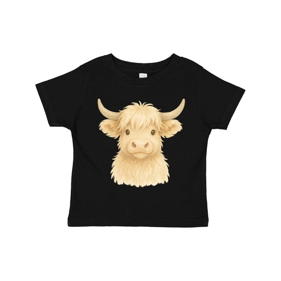 Inktastic Highland Cow Boys or Girls Toddler T-Shirt