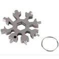 thumbnail image 3 of Portable 18 In 1 Incredible Tool Stainless Home Multi-tool Snowflake Design Tool, 3 of 5