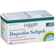 Equate: Softgels Ibuprofen, 40 ct