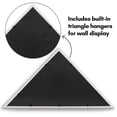 thumbnail image 3 of Americanflat 5x9.5 Picture Frame Large Flag Display Case Fits Folded Burial Flags Silhouette Box Wall - White, 3 of 7